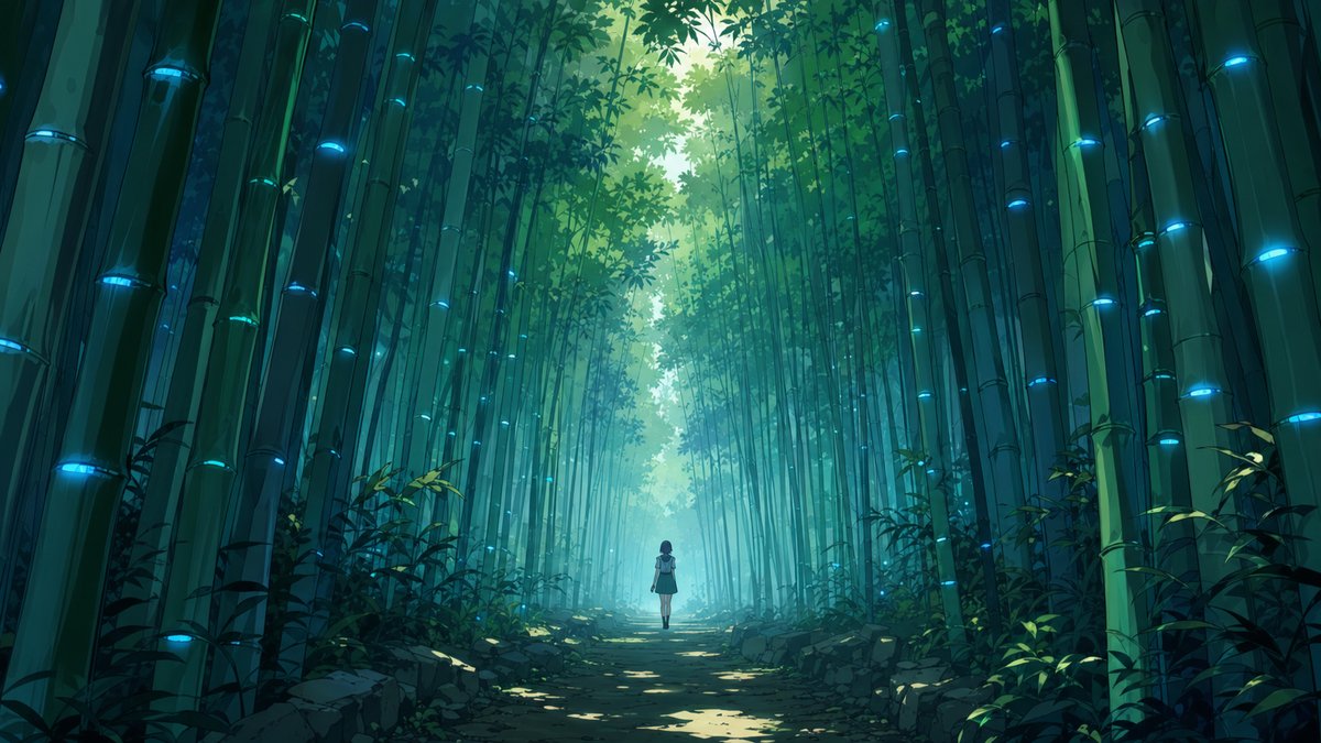 黄色仓库竹林视频